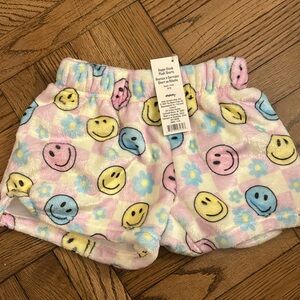 NWT Girls iScream Fuzzy Pajama shorts